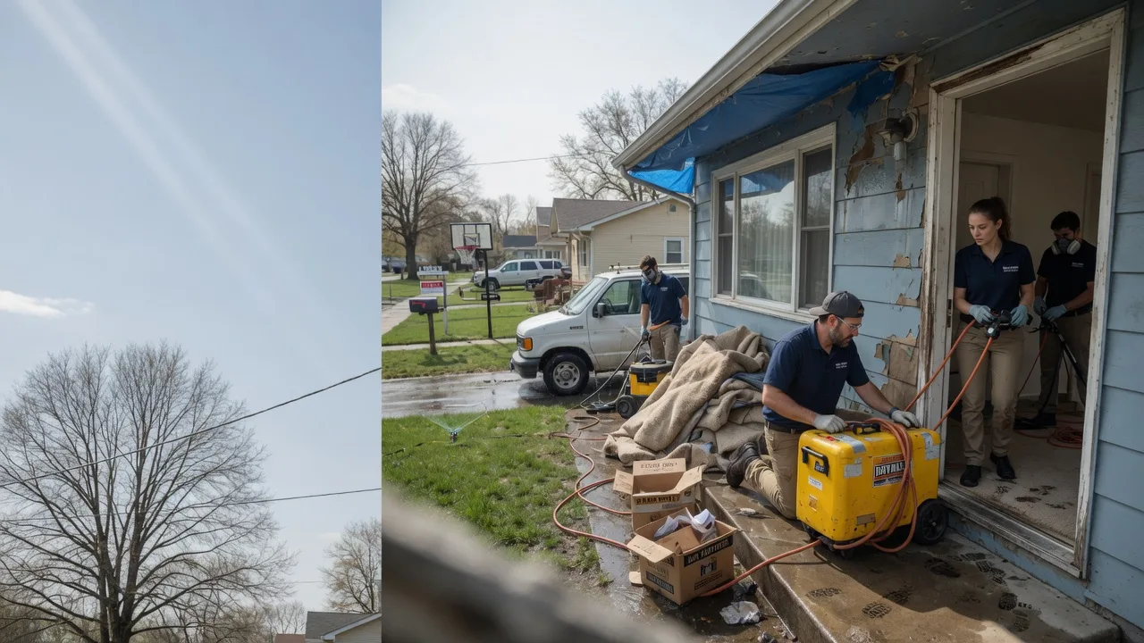 Basement Flood Cleanup in Curlew, IA near me